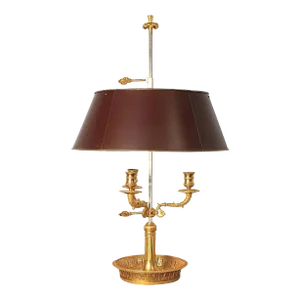 Late 19th Century French Louis XVI Bouillotte Lamp