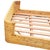 1940s Mid-Century Full Size Stacked Rattan Bed Frame With Wicker Wrappings by Seven Seas For Sale - Image 5 of 8