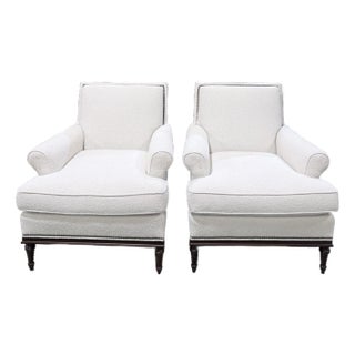 Lillian August Shelley Bouclé Lounge Chair For Sale
