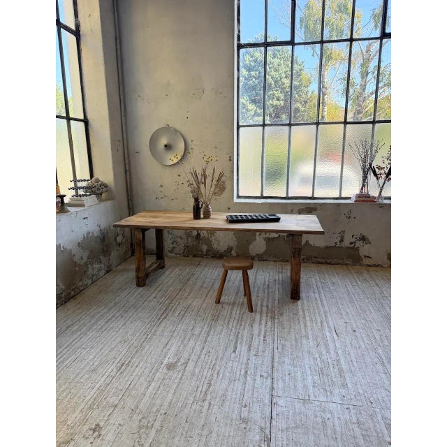 Pine Farmhouse Table, 1950s For Sale - Image 18 of 18