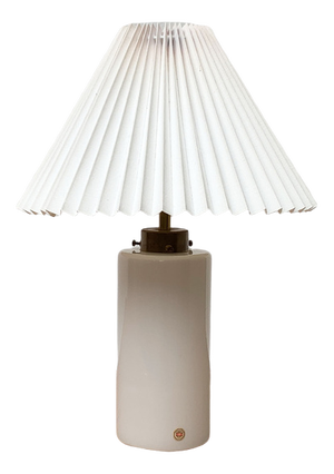 Mid-Century Glass Table Lamp from Odreco, 1960s