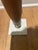 1960s Mid-Century Walnut and Marble Table Lamps - a Pair For Sale - Image 4 of 5