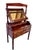 American Early 19th-Century American Empire Dressing Table With Flame Mahogany Veneer For Sale - Image 3 of 14