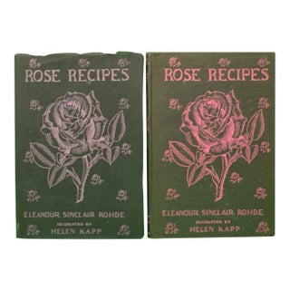 "Rose Recipes" 1939 Rohde, Eleanour Sinclair For Sale