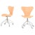 Metal Office Chairs in Steel and Leather by Arne Jacobsen for Fritz Hansen, 1960s, Set of 2 For Sale - Image 7 of 7