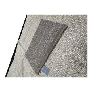 Rh Restoration Hardware Kuba Cloth Pickstitch Pillow Cover - Lumbar For Sale