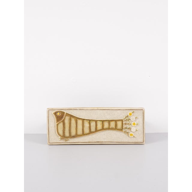 1960s Ceramic Bird Box by Mithé Espelt, 1960s For Sale - Image 5 of 6
