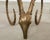 Metal Brass Lbex Rams Head Cocktail Table After Alain Chervet For Sale - Image 7 of 17