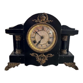 Late 19c Mantle Clock For Sale