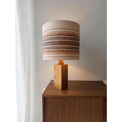 Vintage Pine Table Lamp, 1970s For Sale - Image 13 of 13
