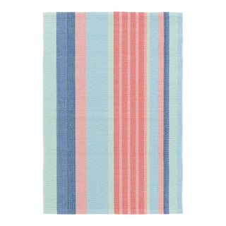Dash & Albert by Annie Selke Aruba Stripe Woven Cotton Rug, 4' x 6' For Sale