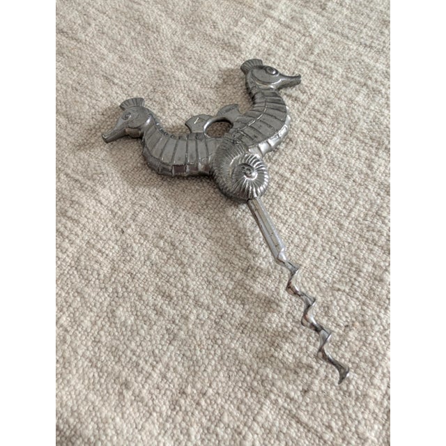 Pewter Seahorse Bottle Openers by Just Andersen, 1930s, Set of 2 For Sale - Image 4 of 11
