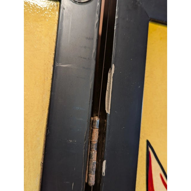 Paint 1990s Simes Studio Indian Design Hand Painted Room Divider For Sale - Image 7 of 12