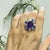 Not Yet Made - Made To Order Handcrafted 15.5Ct Aquamarine & Blue Topaz Silver Ring With Amethyst and Citrine Accents - Size 6 For Sale - Image 5 of 15