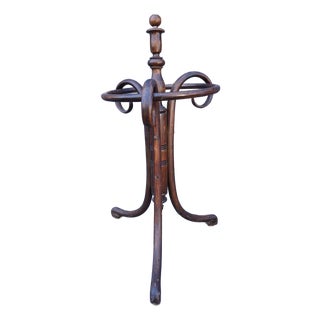Thonet Bentwood Cane & Umbrella Stand 1900 For Sale
