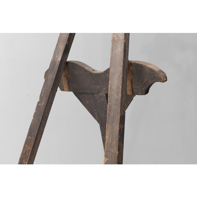 Large Antique Pine Easel, 1880 For Sale - Image 3 of 8