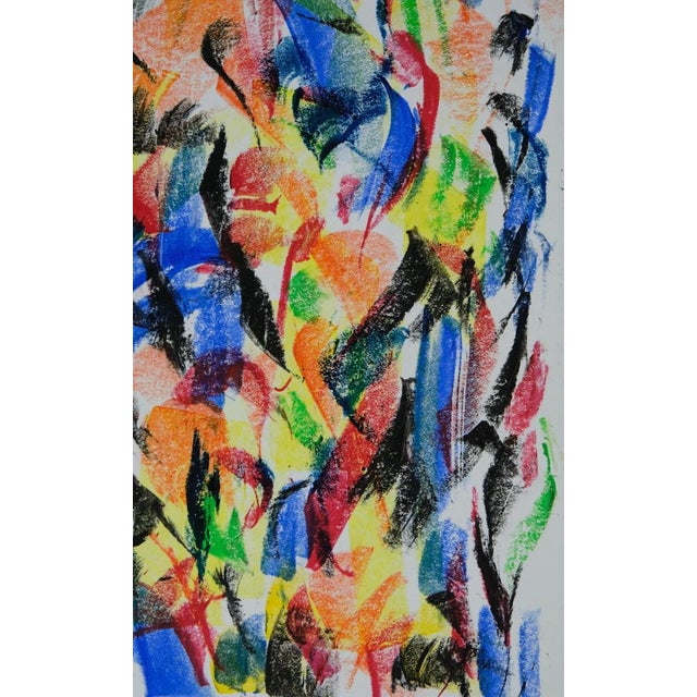 Françoise Galle, Après L'obscurité Vient La Lumière, Pastel For Sale - Image 4 of 6