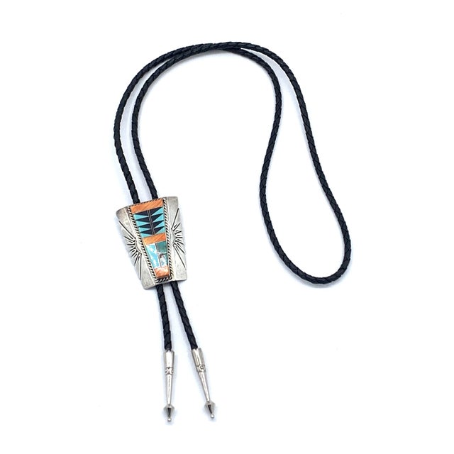 Roger Skeet Jr Sterling Silver Bolo Tie For Sale - Image 4 of 7