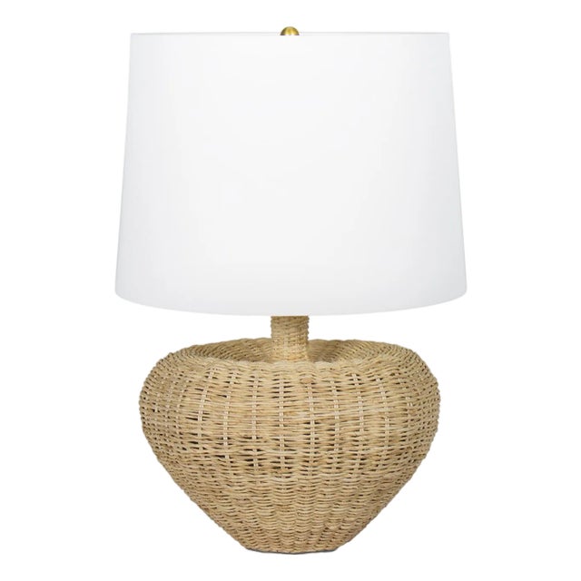 Regina Andrew Avery Rattan Table Lamp For Sale