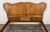 Vintage French Louis XVI Style Double Carved Bed in Oak For Sale - Image 5 of 10