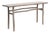 Vintage Rustic Elm Console Table For Sale
