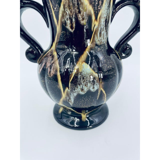 Black Ceramic Vase by Carstens Tönnieshof, 1971 For Sale - Image 8 of 11