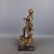 Stone Fisherman Sculpture in Gilt Agglomerate on Marble Base, 1960s For Sale - Image 7 of 16