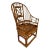 Late 20th Century Brighton Pavilion High Back Chinese Chippendale Bamboo Arm Chair For Sale