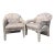 Postmodern Kagan Style Postmodern Sculptural Chairs by Carson’s - a Pair For Sale - Image 3 of 5