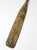 This late 19th-century wooden boat oar features a beautifully weathered surface with traces of aged green paint and softly...
