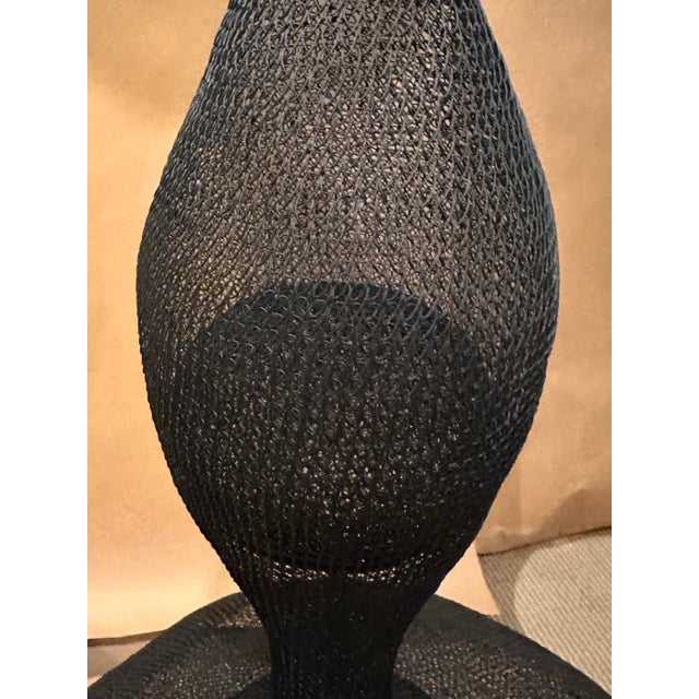 Contemporary Metal Wire Hanging Sculpture For Sale - Image 9 of 12