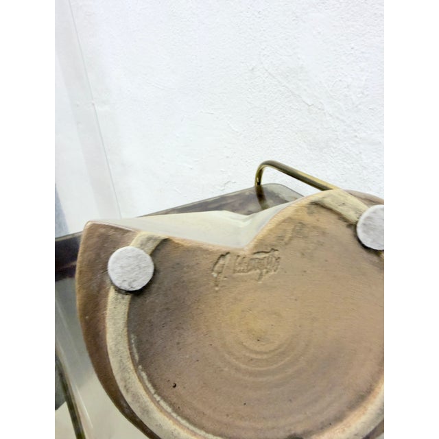 Conical Studio Ceramic Vase by Jochen Schimpfle, 1970s For Sale - Image 6 of 10
