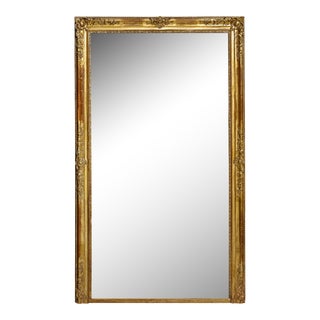 Grande Louis XVI Style French Mirror For Sale