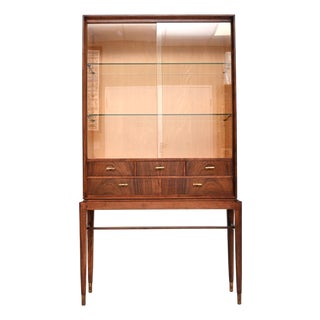 Vintage Swedish Display Cabinet by Svante Skogh for Seffle Möbelfabrik, 1960s For Sale