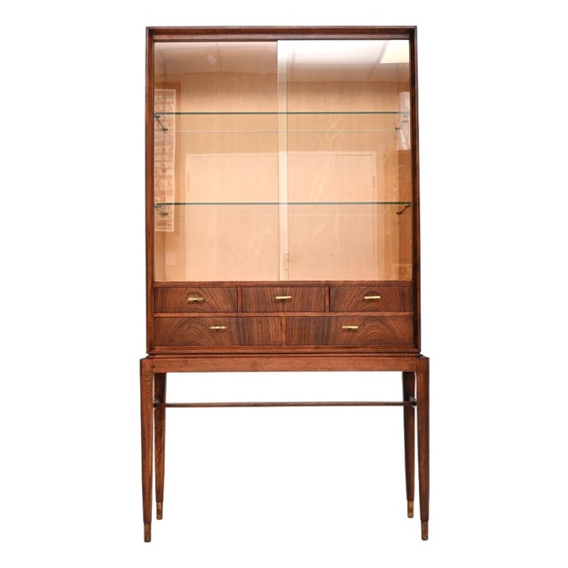 Vintage Swedish Display Cabinet by Svante Skogh for Seffle Möbelfabrik, 1960s For Sale
