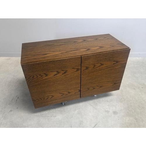 Wenge Wood Wall Unit, 1960s For Sale - Image 9 of 18