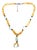 Vintage Silver and Citrine Bead Necklace, 1990s For Sale
