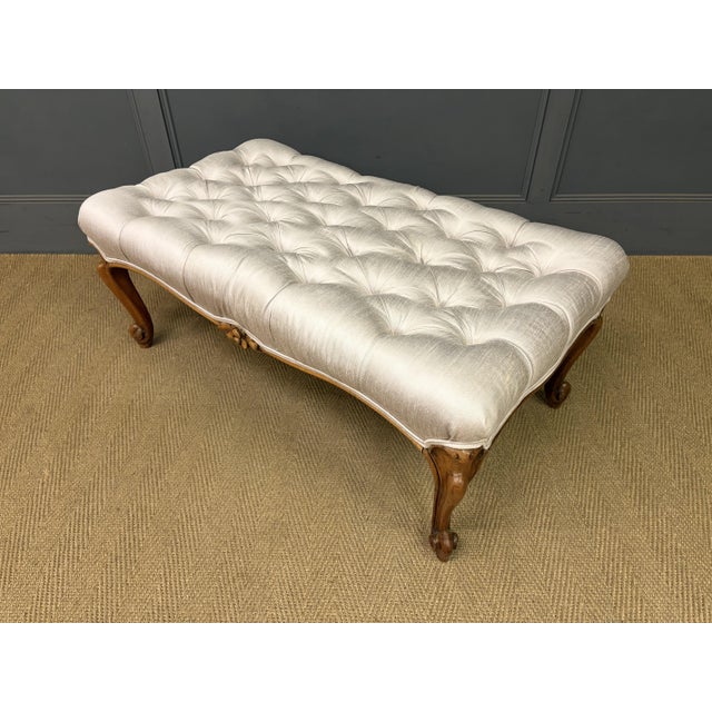 Large Victorian Rosewood Stool, 1875 For Sale - Image 13 of 15