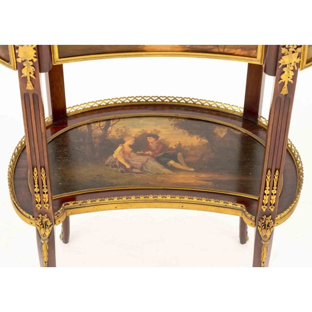 19th Century Louis XV Style Vernis Martin Occasional Table For Sale - Image 5 of 13