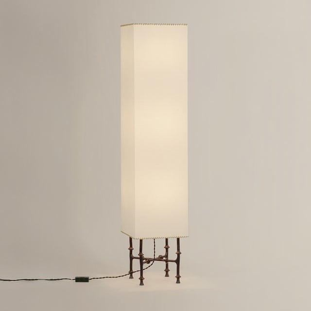 2020s Hudson Valley Lighting Cy 12 in. 3 Light Floor Lamp in Black Iron Finish For Sale - Image 5 of 11