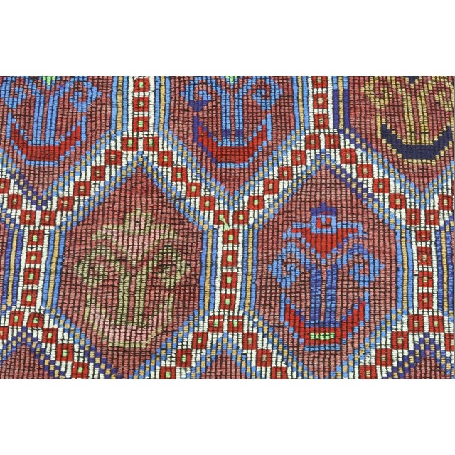 Brown Vintage Turkish Kilim Rug - 69" X 122" For Sale - Image 8 of 13