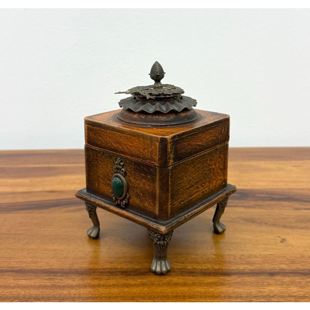 Vintage Jo Marz Limited Edition Wooden Trinket Box No. 11/500 For Sale - Image 9 of 10