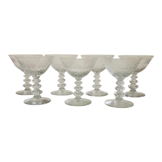 Vintage Crystal After Dinner Glasses Set of 7 Chairish