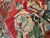 Vintage Mid-Century Bessarabian Kilim Red Floral Flat Weave Rug Room Size For Sale - Image 4 of 12