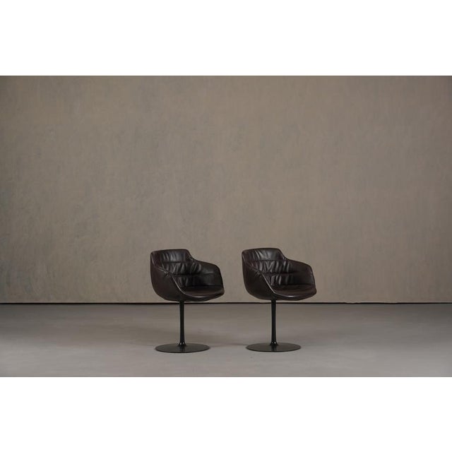 Flow Armchairs by Jean-Marie Massaud for MDF, Italy, 2000s, Set of 2 For Sale - Image 15 of 15