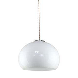 White Jolly Pendant Lamp by Luigi Massoni for Guzzini, 1970s For Sale
