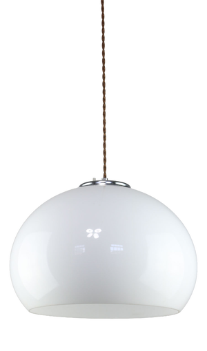 White Jolly Pendant Lamp by Luigi Massoni for Guzzini, 1970s