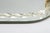1960s Large Mid-Century Murano Glass Mirror Tray with Gold Leaf Torcido and Rococo Engraving, Italy, 1960s For Sale - Image 5 of 9