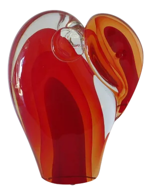 Vintage Italian Murano Glass Elephant Sculpture by Maestro Romano Dona