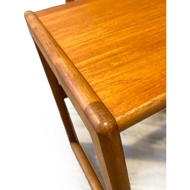 Mid-Century Modern Mid-Century Nest of Three Teak Side Tables, 1970s, Set of 3 For Sale - Image 3 of 13